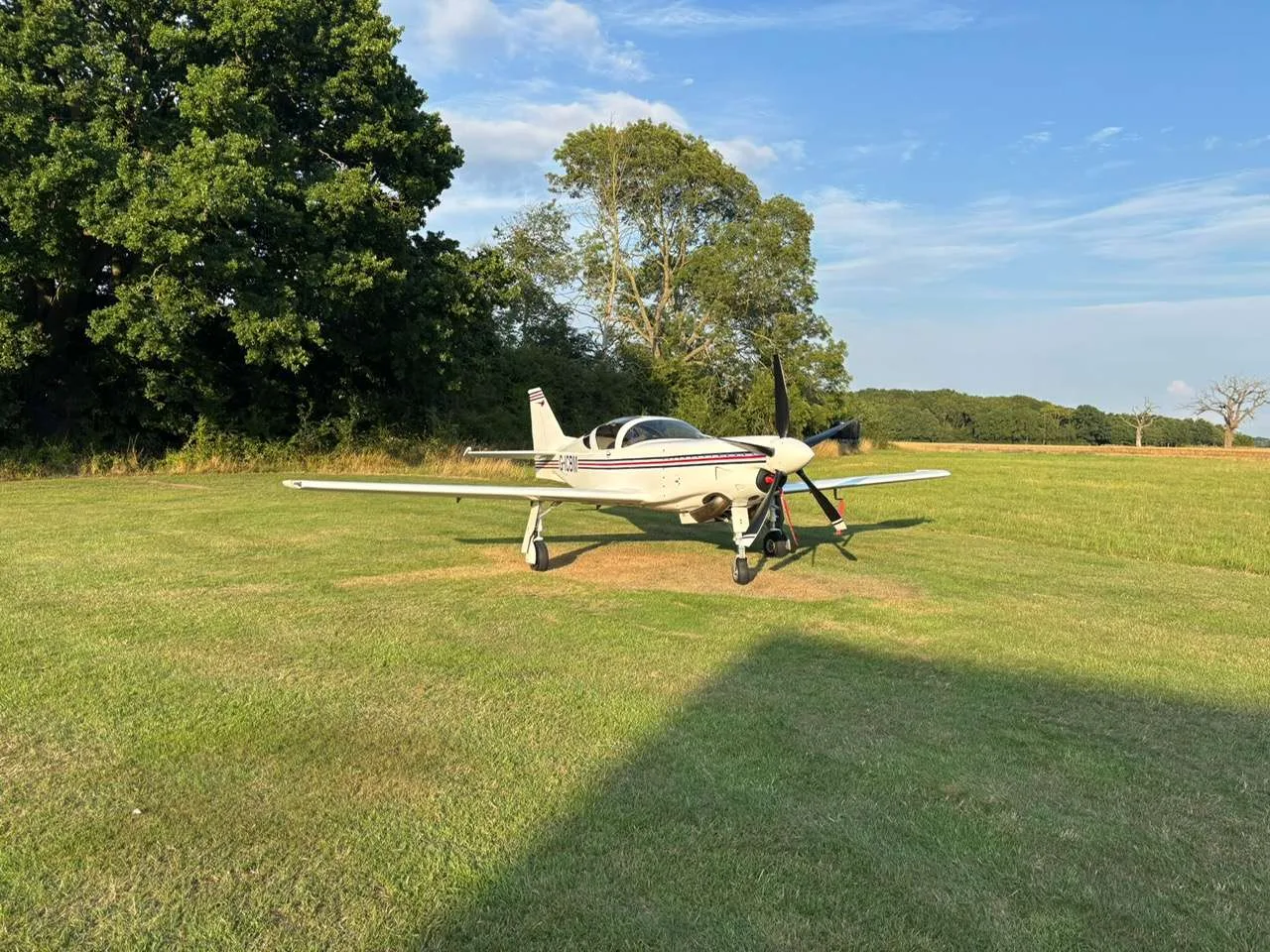 Exterior view of a Glasair III TURBINE.