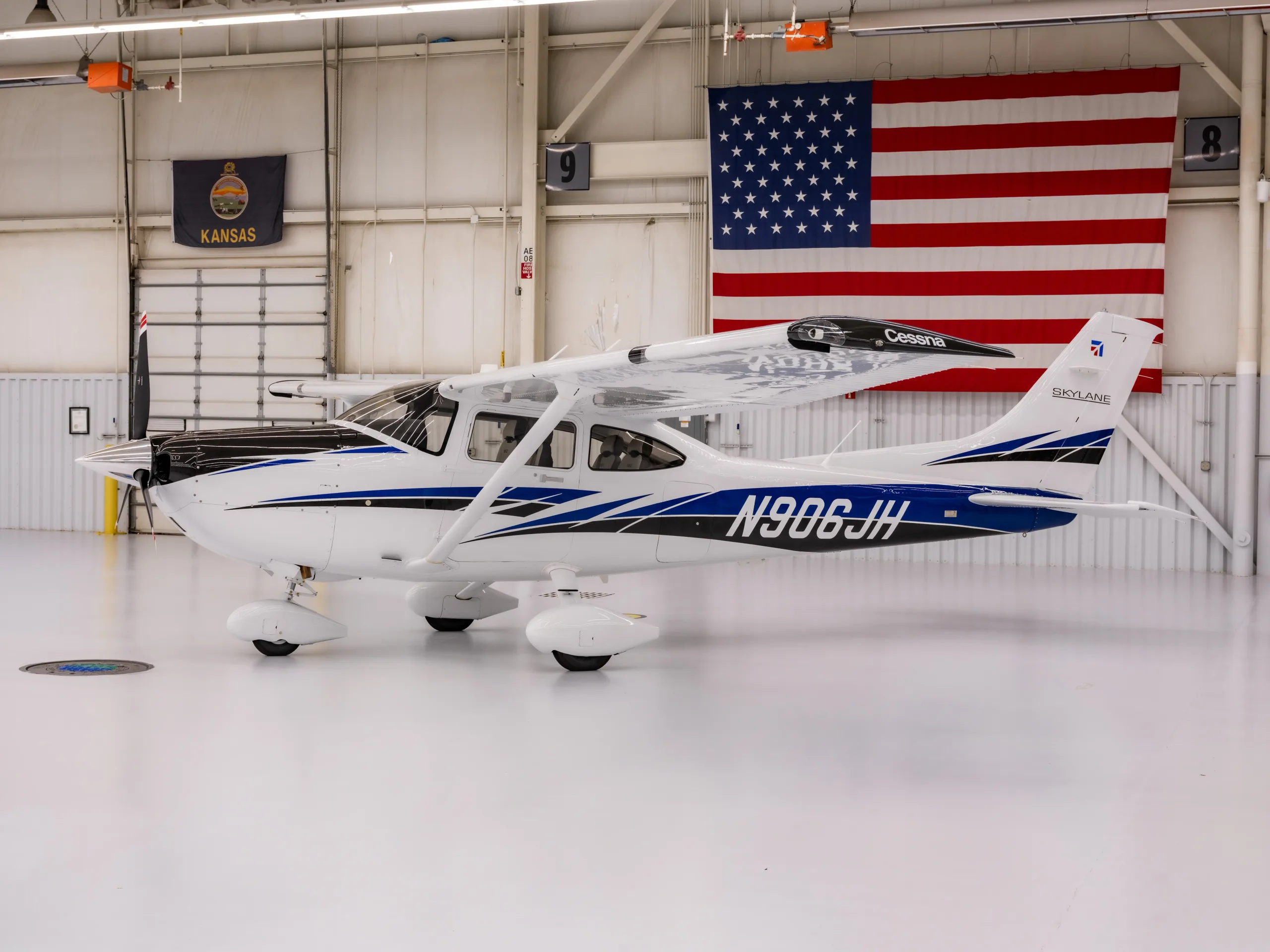 Exterior view of a 2025 Cessna 182 T.