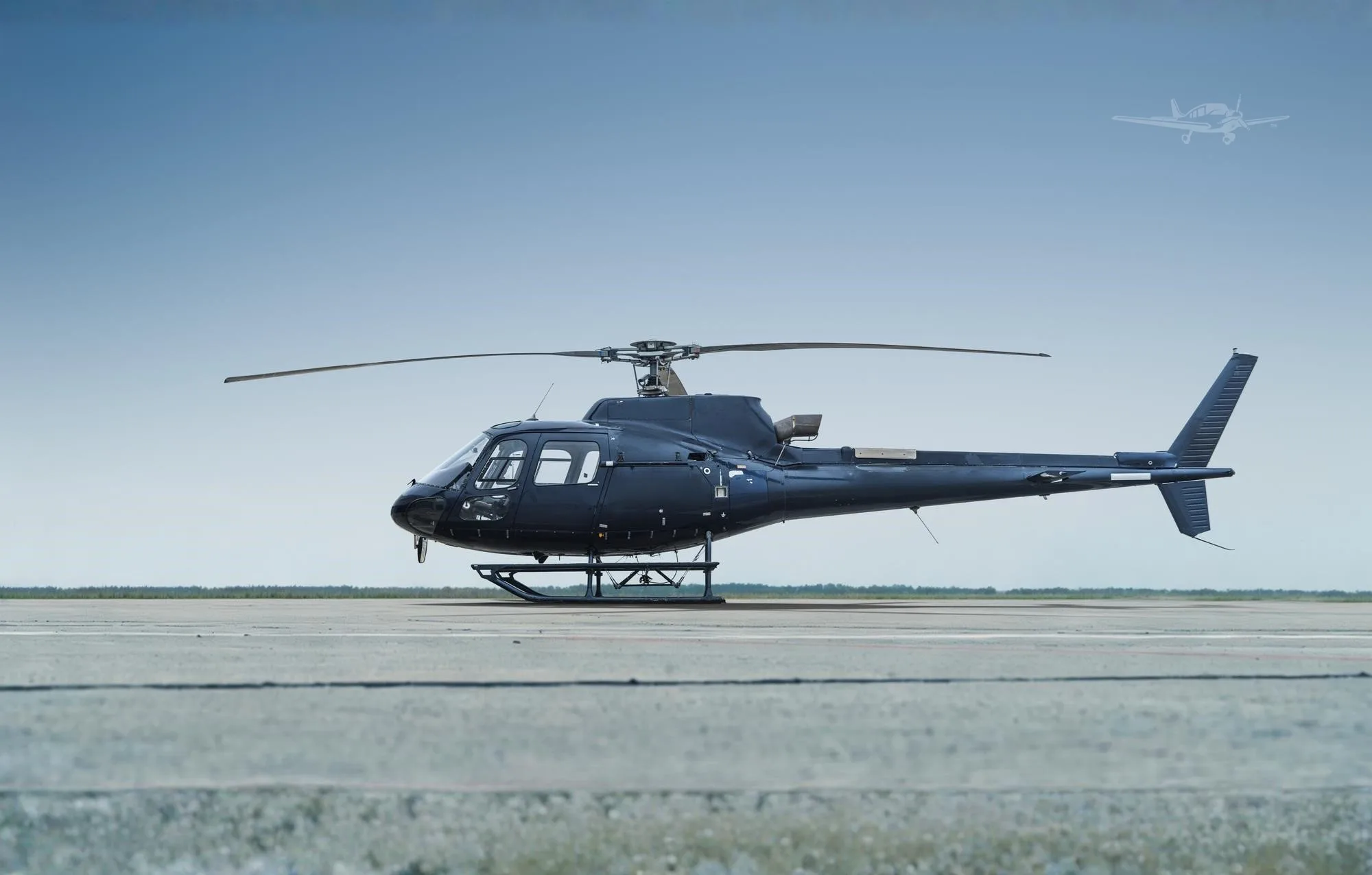 Exterior view of a 2011 EUROCOPTER AS350B-3.