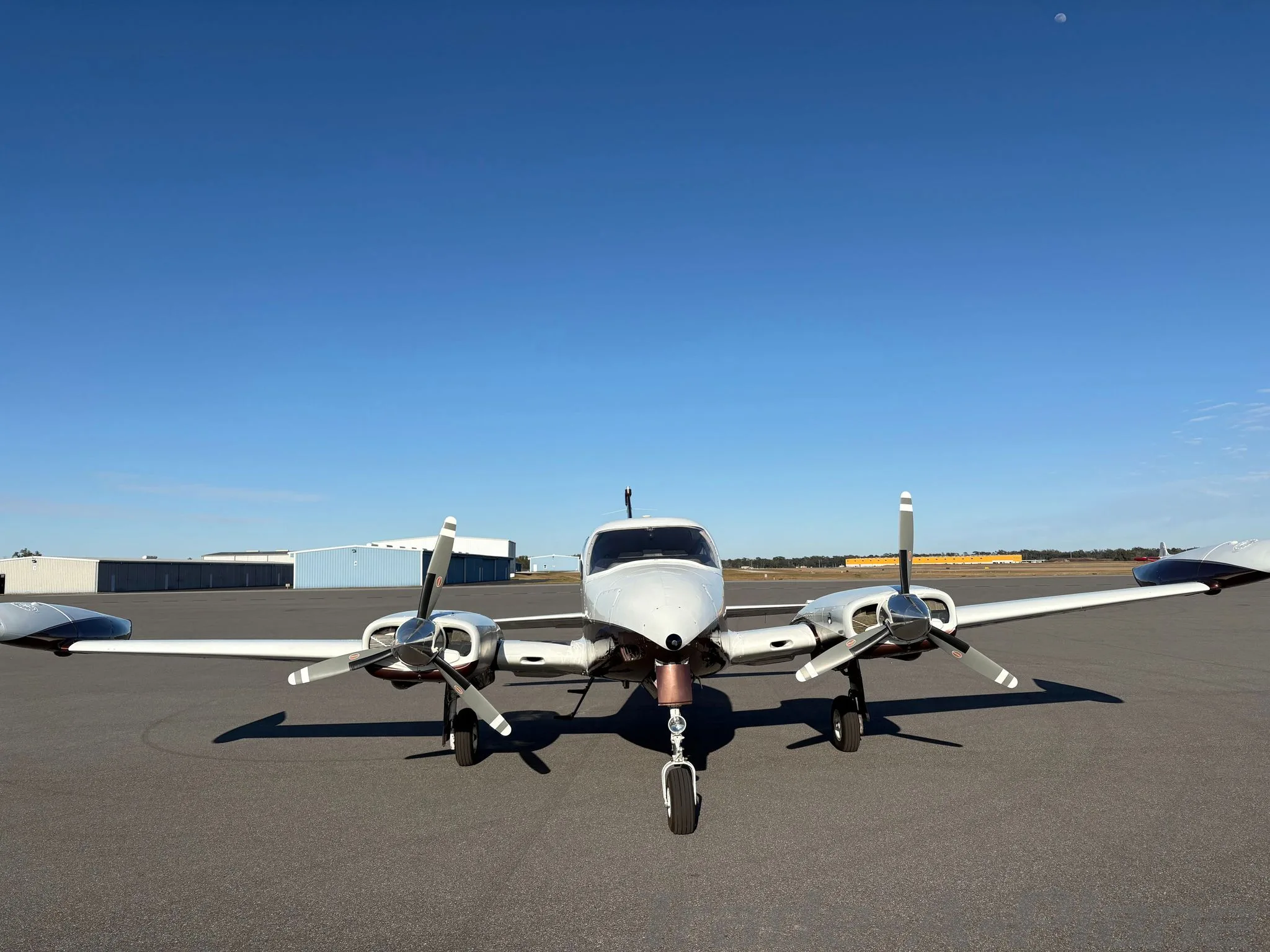 Exterior view of a 1969 CESSNA 310P, N4217S.