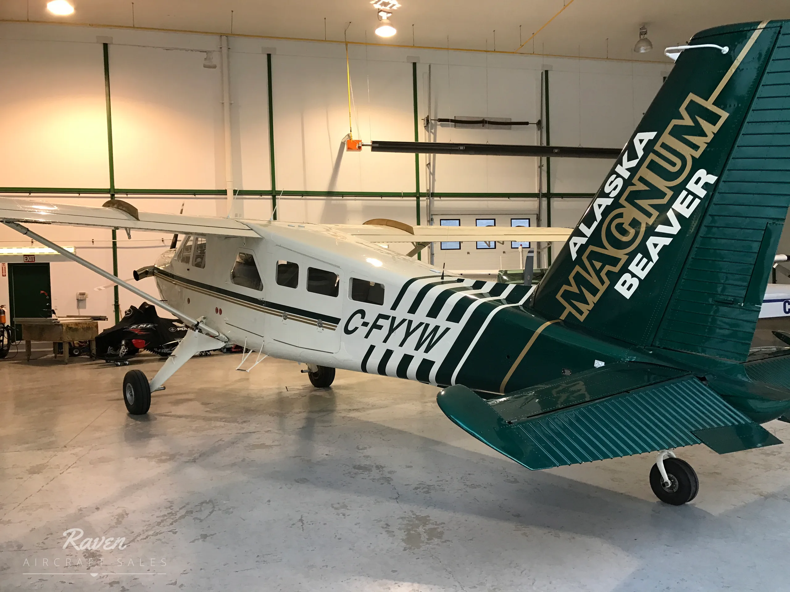 Exterior view of a 1967 de Havilland MK-3 Turbo Beaver.