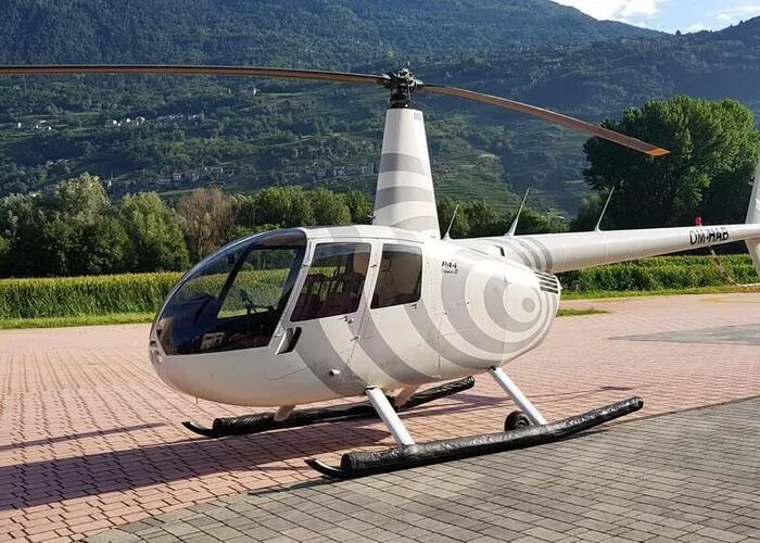 Exterior view of a 1995 Agusta A109C, N901RR.