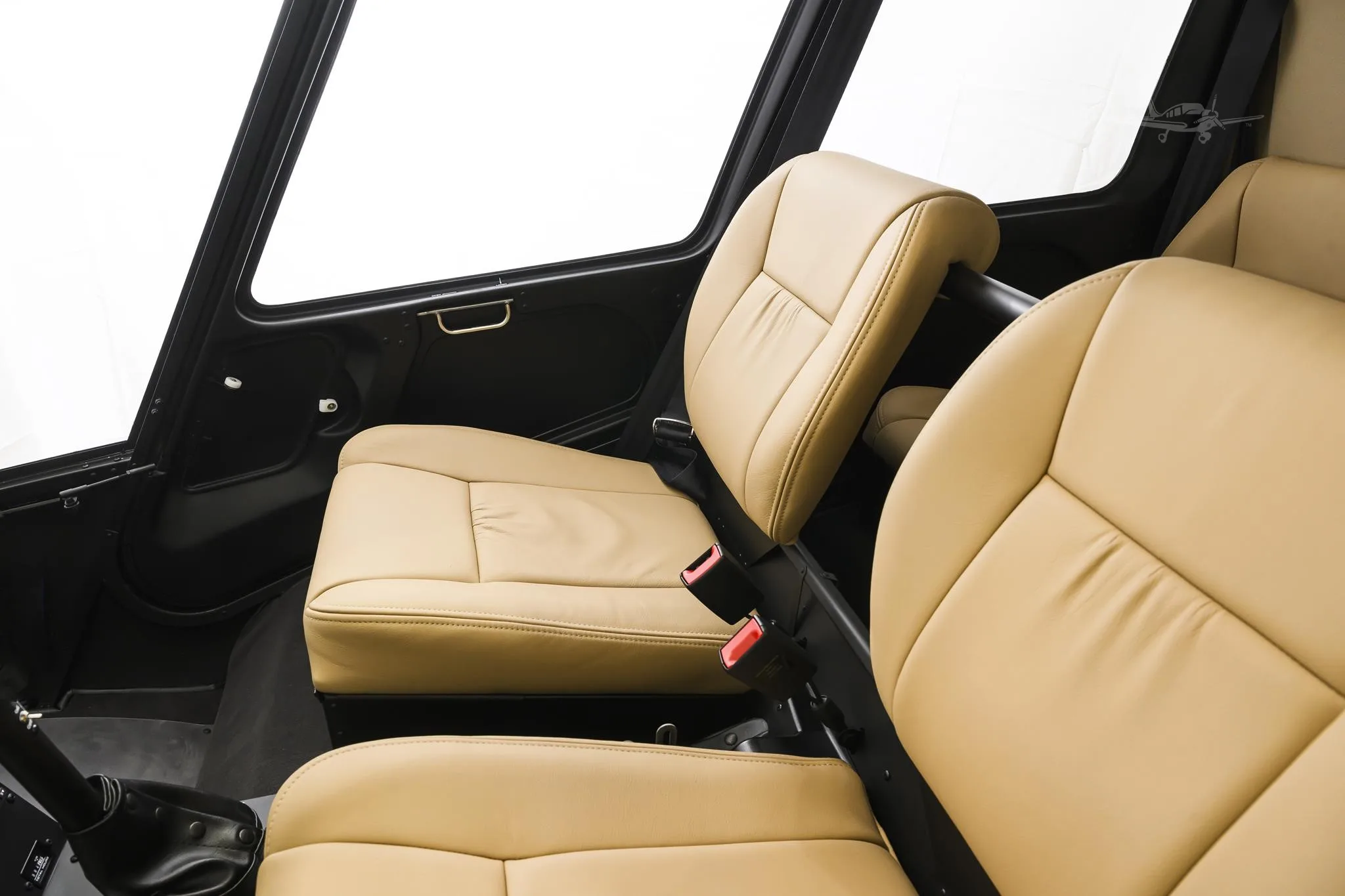 Cabin interior of a 2026 ROBINSON R44 RAVEN II.
