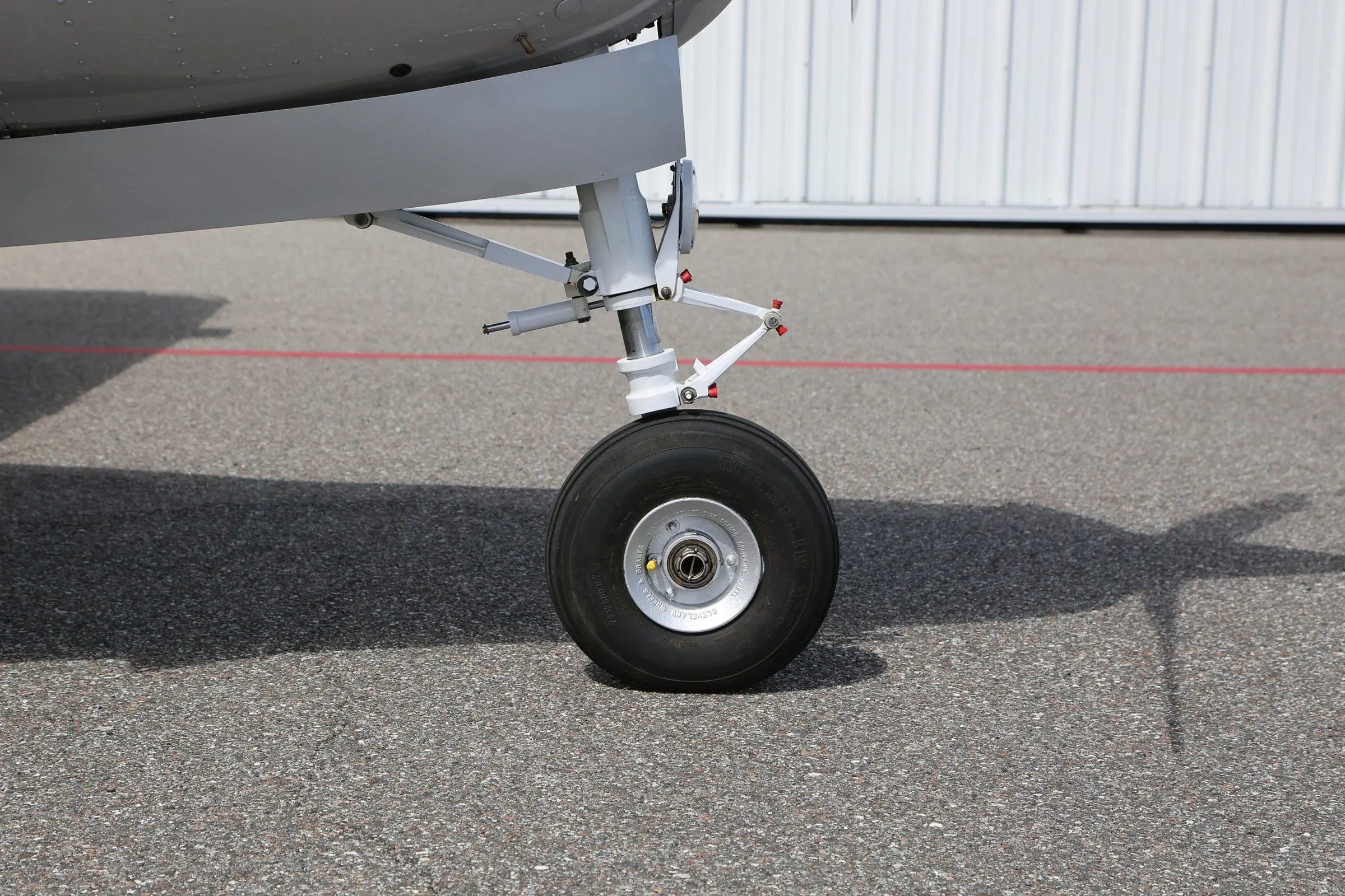 Engine detail of a 2009 Beechcraft G36 BONANZA.
