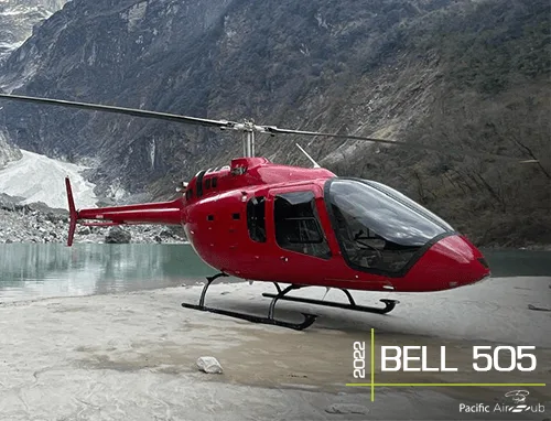 Marketing image of a 2022 Bell 505.