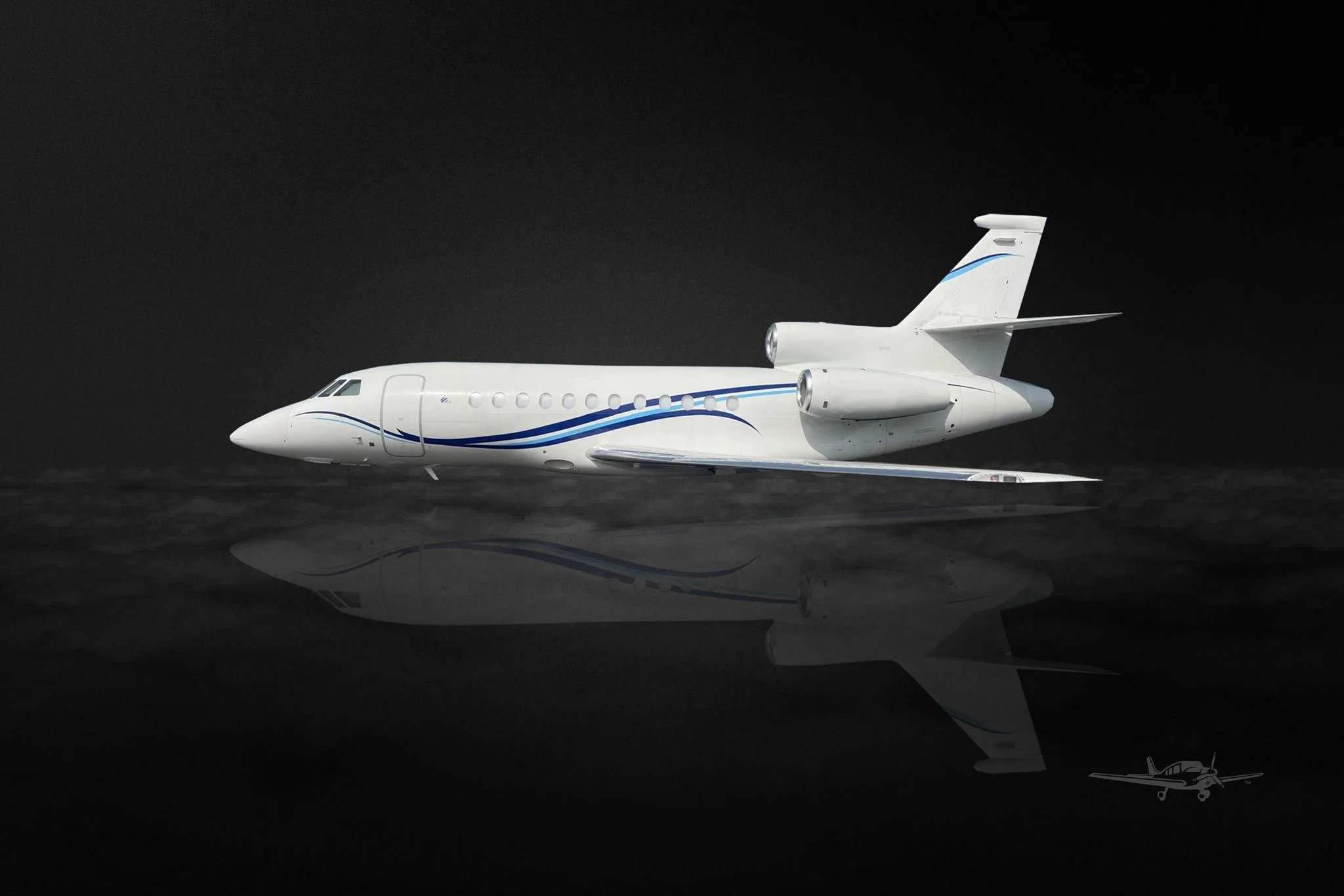 Marketing image of a 2010 DASSAULT FALCON 900EX EASY.