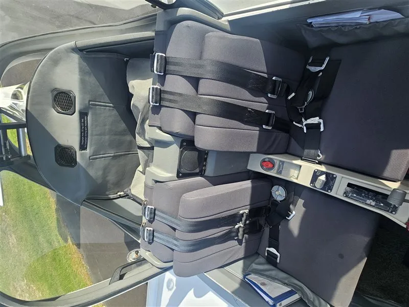 Cabin interior of a 1995 Grob.