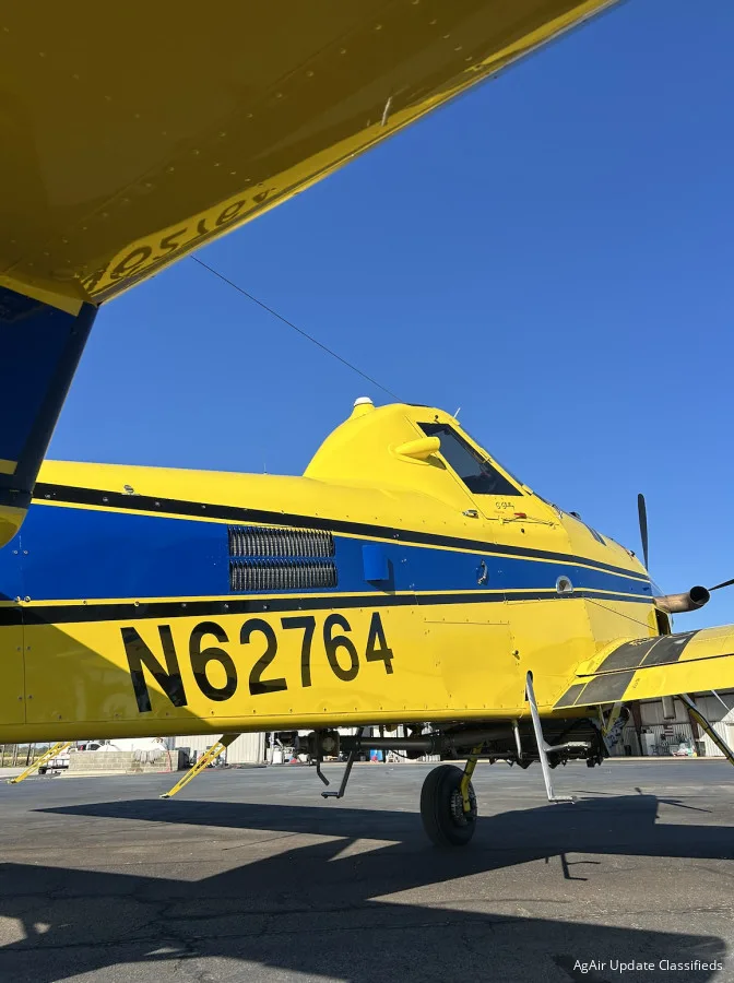 Exterior view of a 2020 Air Tractor 802A, N62764.