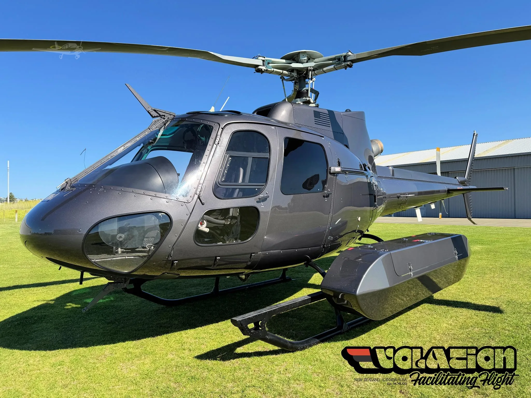 Exterior view of a 2013 EUROCOPTER AS350B-2.