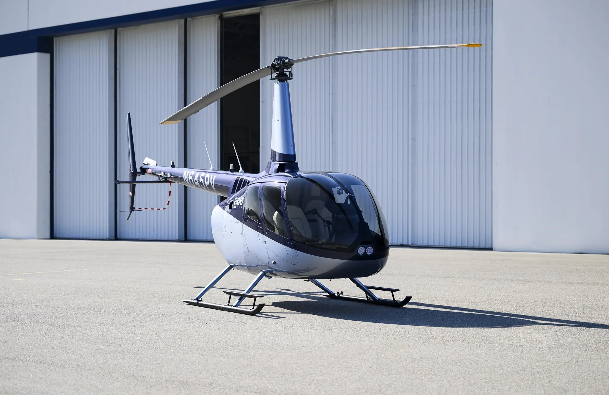 Exterior view of a 2027 ROBINSON R66 NXG.