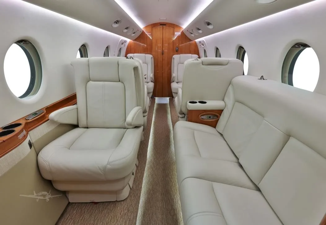 Cabin interior of a 2006 GULFSTREAM G150.