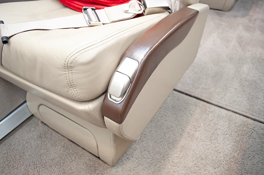Cabin interior of a 2011 Pilatus PC-12 NG - SN 1266.