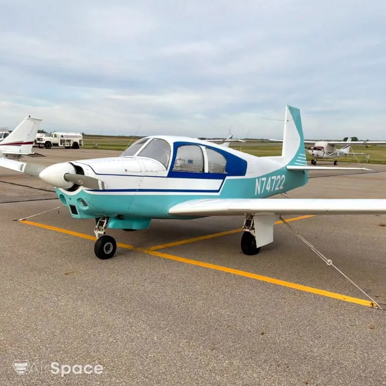 Exterior view of a 1961 Mooney M20B Mark 21.