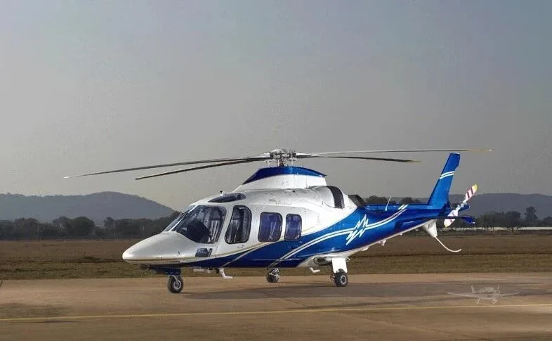 Exterior view of a 2009 AGUSTA A109SP.