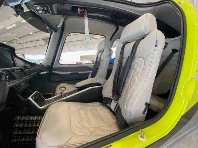 Cabin interior of a 2025 Cirrus SR22T G7+ GTS.