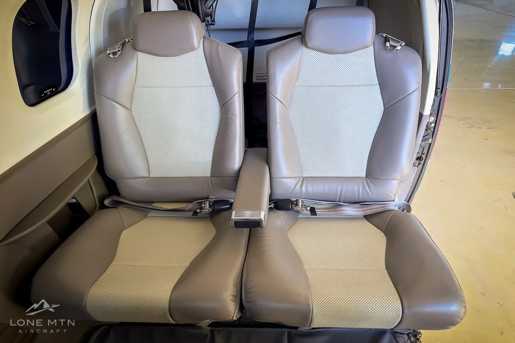 Cabin interior of a 2022 Daher TBM 960.