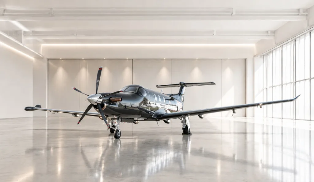 Exterior view of a 2022 Pilatus.