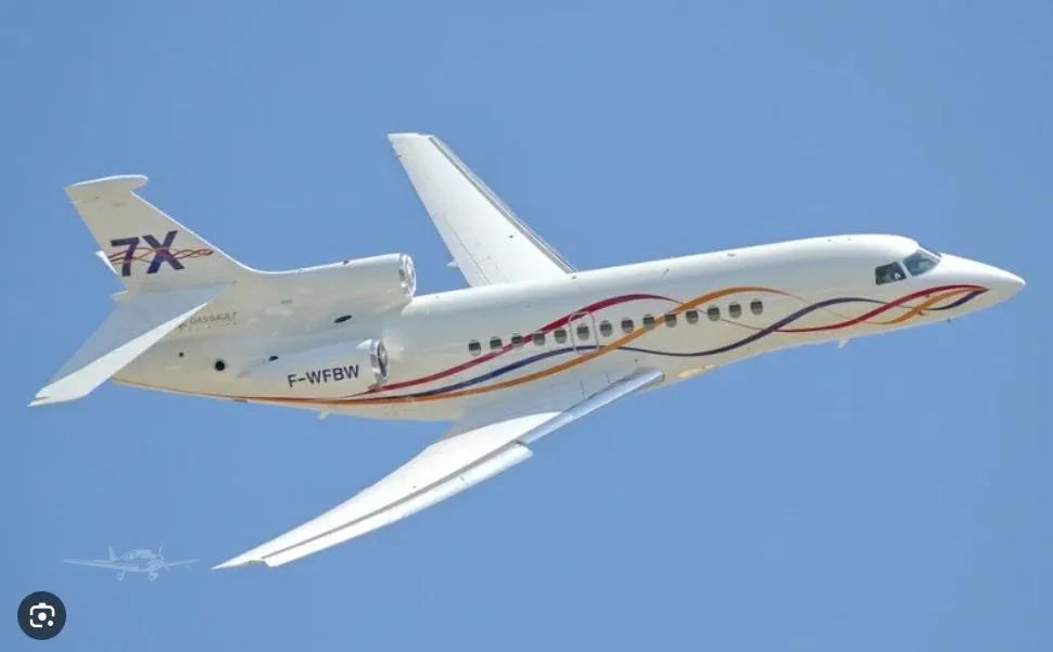 Marketing image of a 2018 DASSAULT FALCON 7X EASY II.