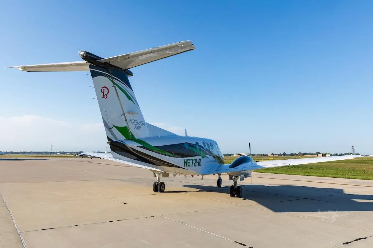 Exterior view of a 1981 BEECHCRAFT KING AIR F90.