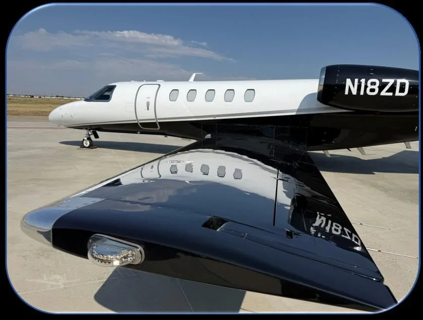 Exterior view of a 2018 CESSNA CITATION CJ4, N18ZD.