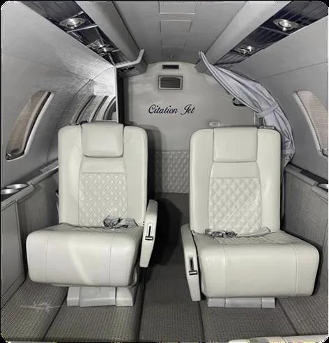 Cabin interior of a 1999 CESSNA CITATION JET.