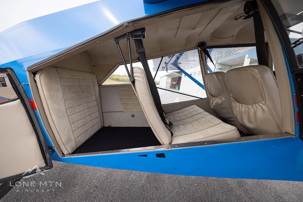 Cabin interior of a 1999 Maule M-7-235C.