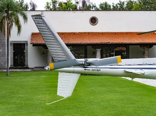 Exterior view of a 2018 Airbus H125.