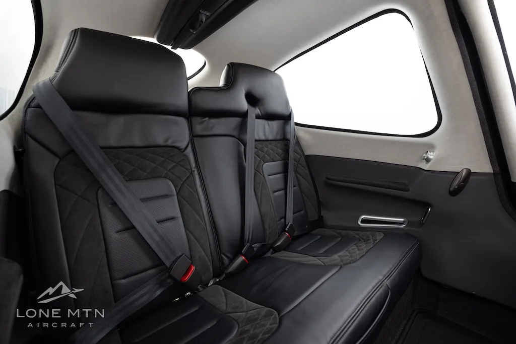 Cabin interior of a 2024 Cirrus SR22 G7 GTS.