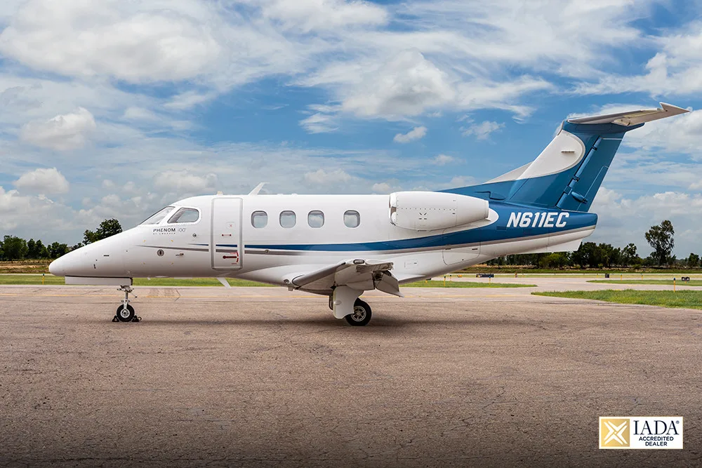 Marketing image of a Embraer Aircraft.