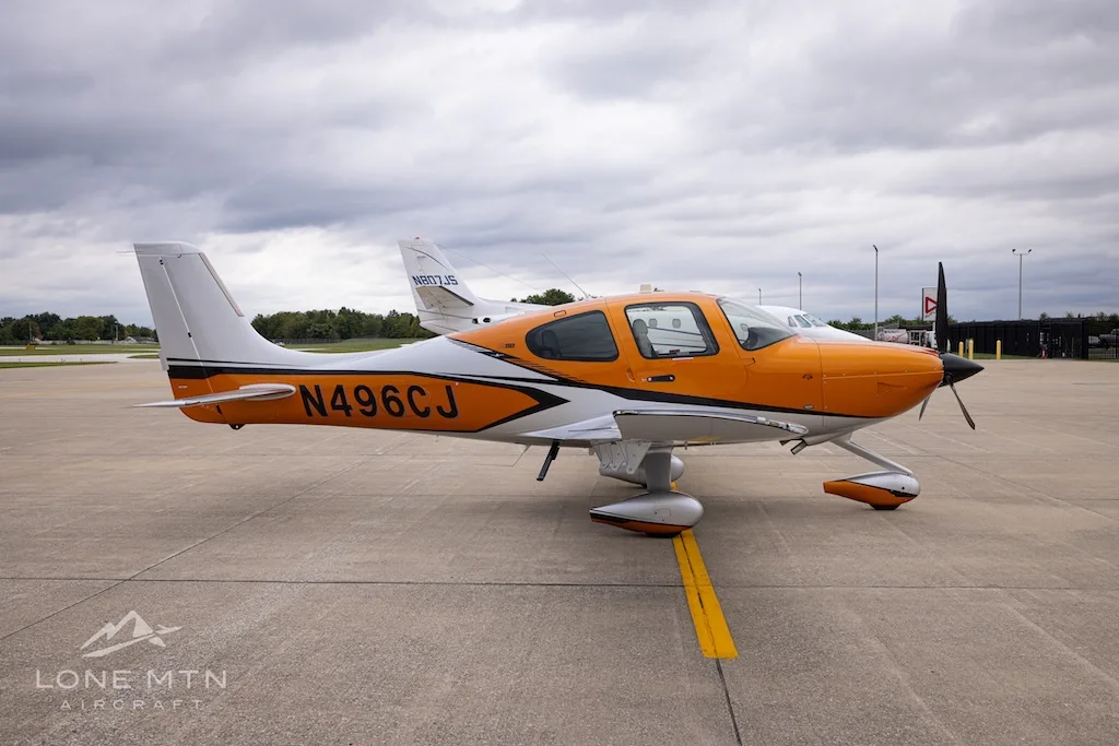 Cabin interior of a 2025 Cirrus SR22 G7+ GTS.