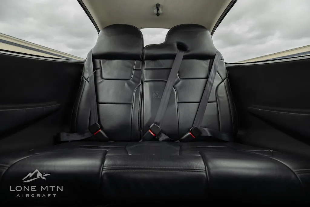 Cabin interior of a 2016 Cirrus SR22 G5 GTS.