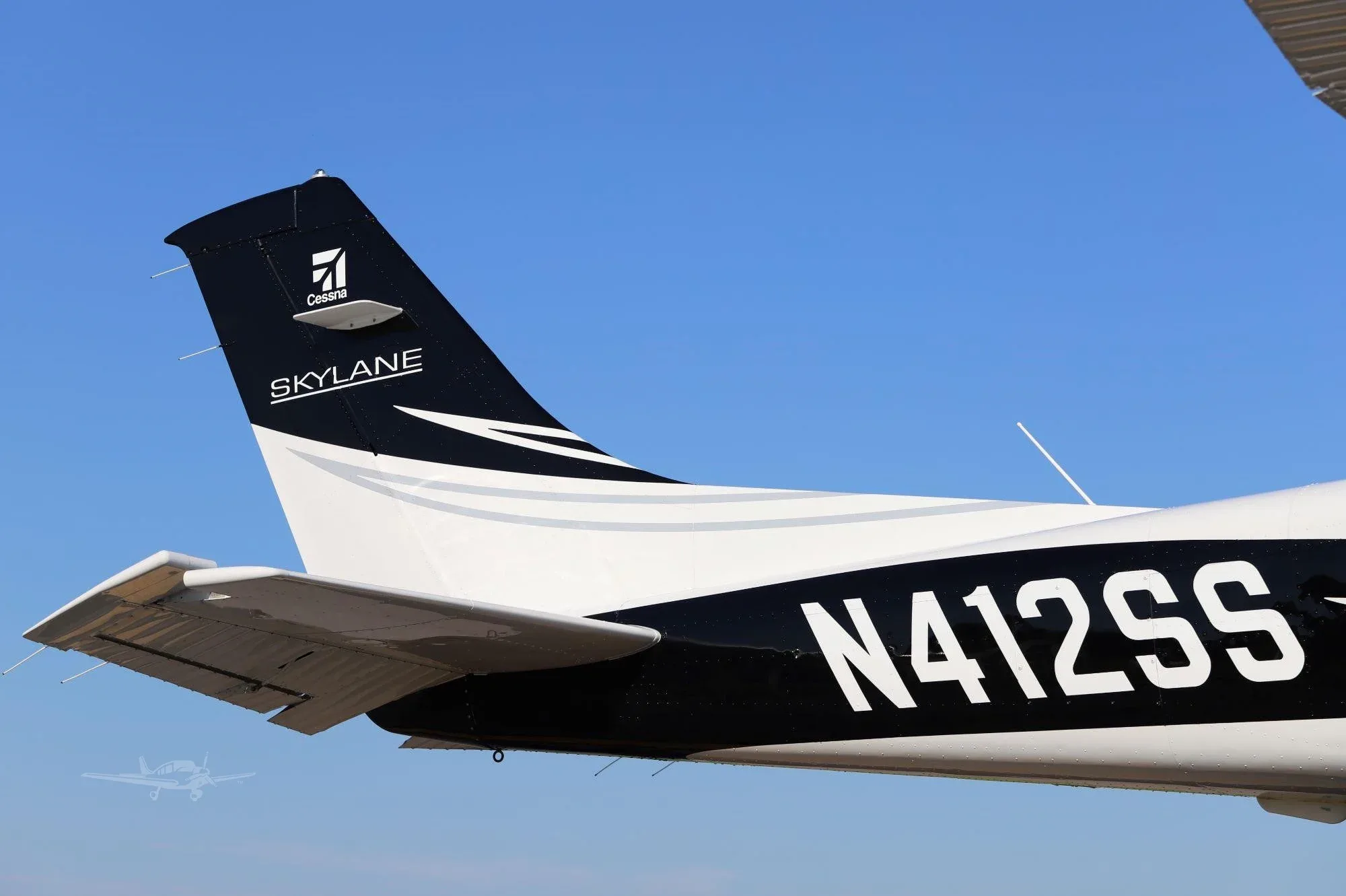 Marketing image of a 2022 Cessna 182T Skylane.