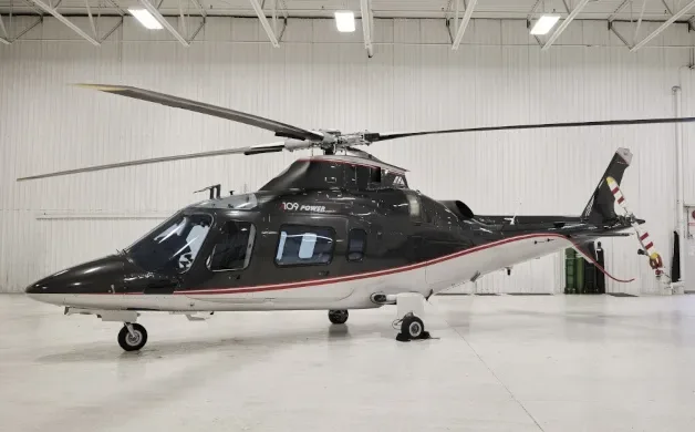 Cabin interior of a 2002 Agusta.