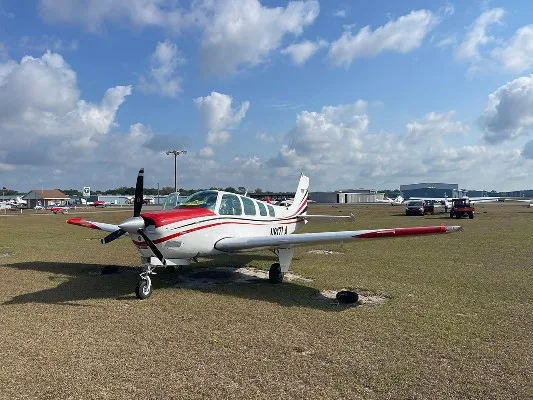 Marketing image of a 1994 Beech Bonanza A36.