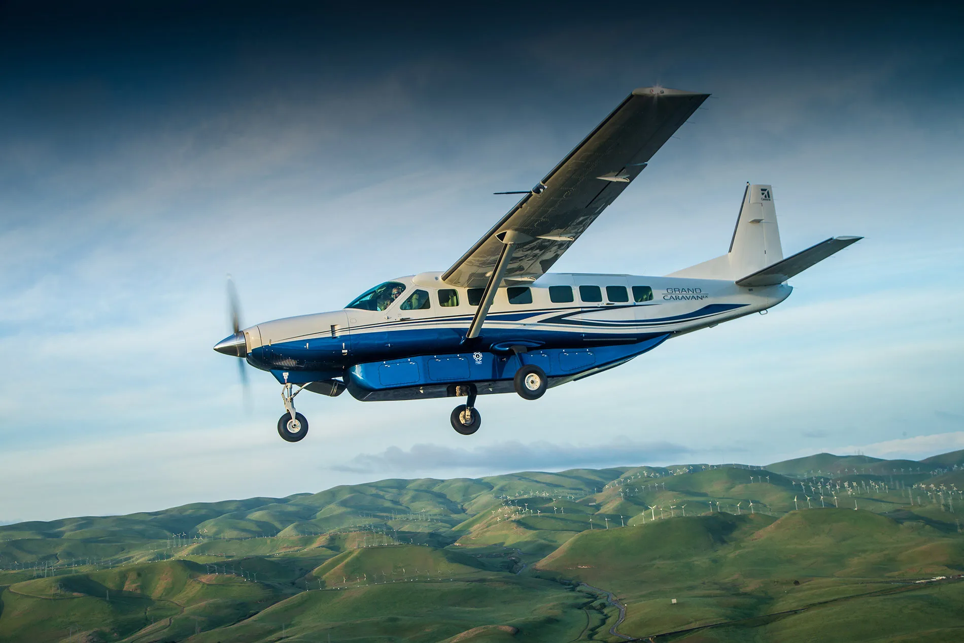 Marketing image of a 2026 Cessna Grand Caravans.