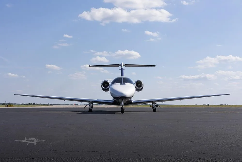 Exterior view of a 2019 CESSNA CITATION CJ3+, N24UG.