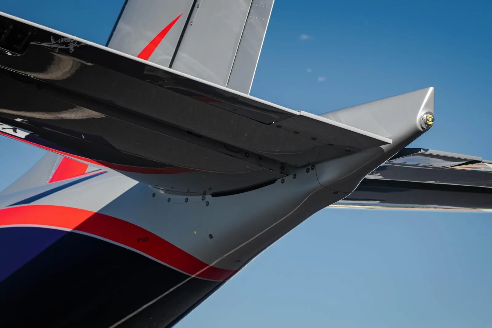 Engine detail of a 2022 DAHER TBM 960.