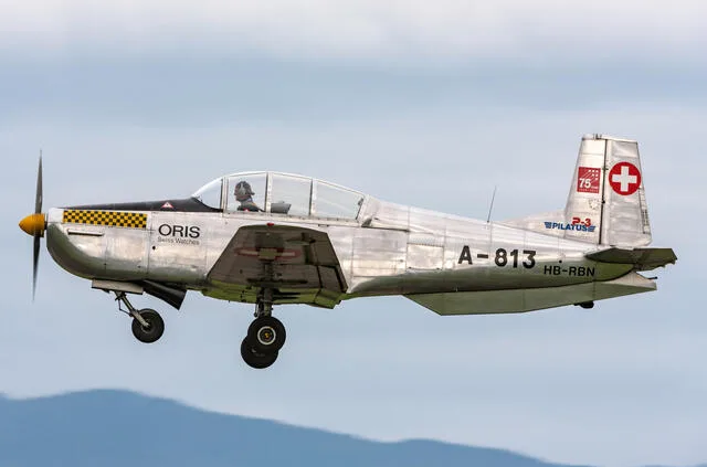 Marketing image of a 1956 Pilatus.