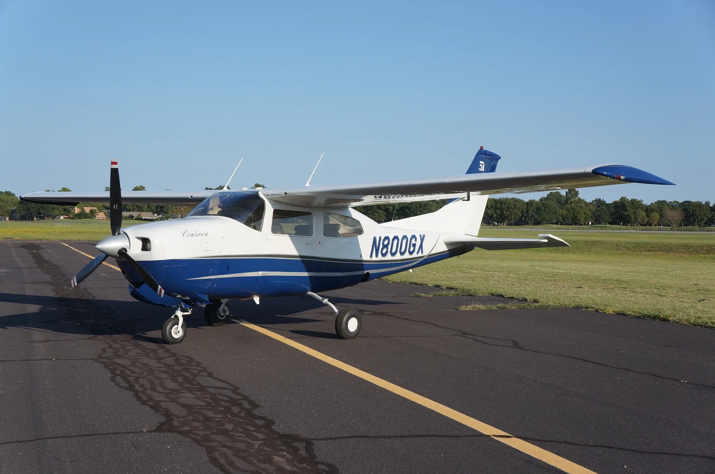 Exterior view of a 1974 Cessna.