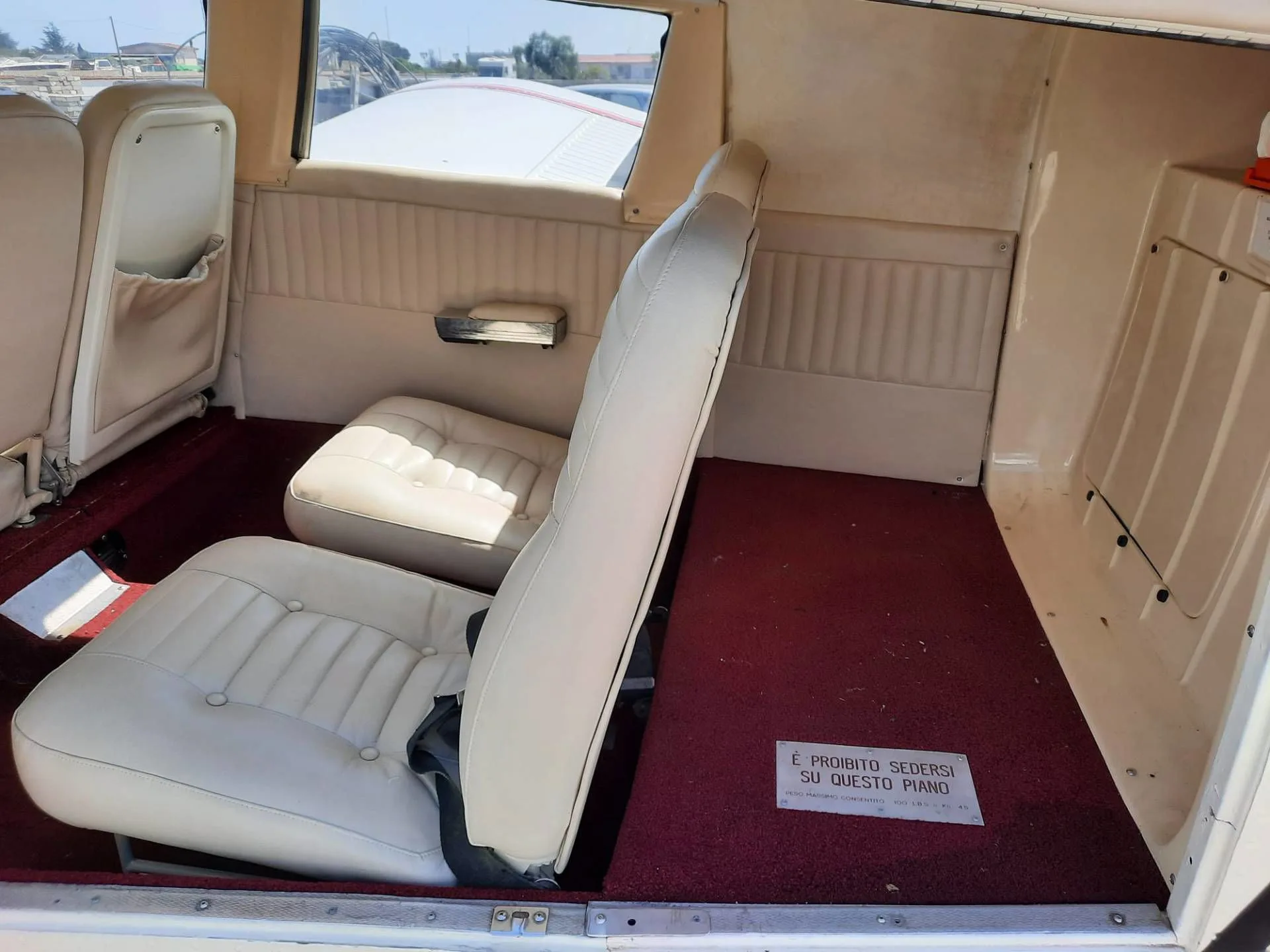 Cabin interior of a 1973 Piper PA-32-300 Cherokee Six.