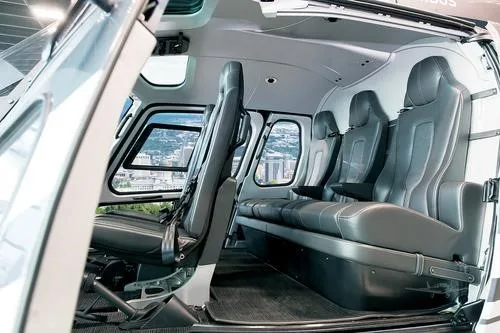 Cabin interior of a 2026 AIRBUS H125.