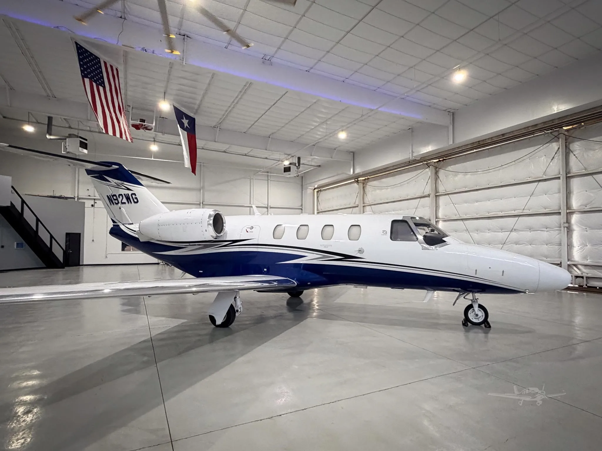 Exterior view of a 2015 CESSNA CITATION M2, N92WG.