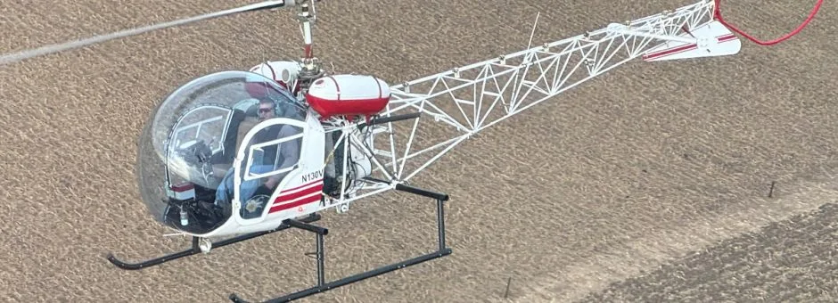 Exterior view of a 1958 Bell, G-2.