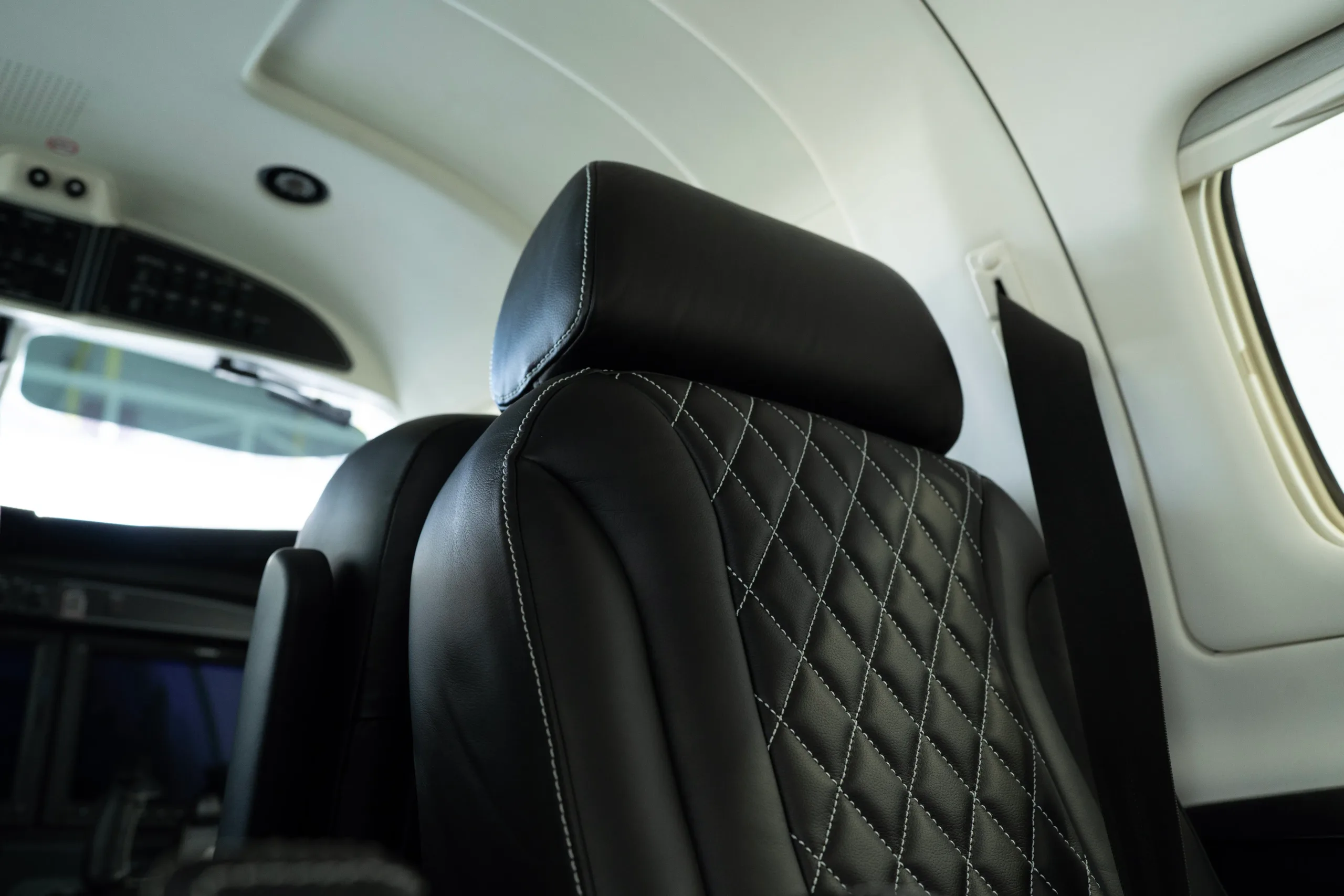 Cabin interior of a 2026 Piper M700 Fury.