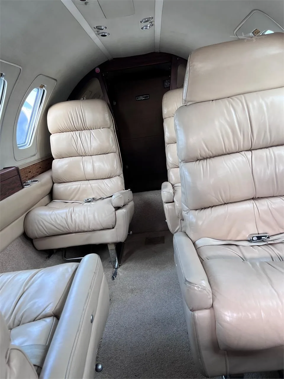 Cabin interior of a 1980 CESSNA CITATION ISP.