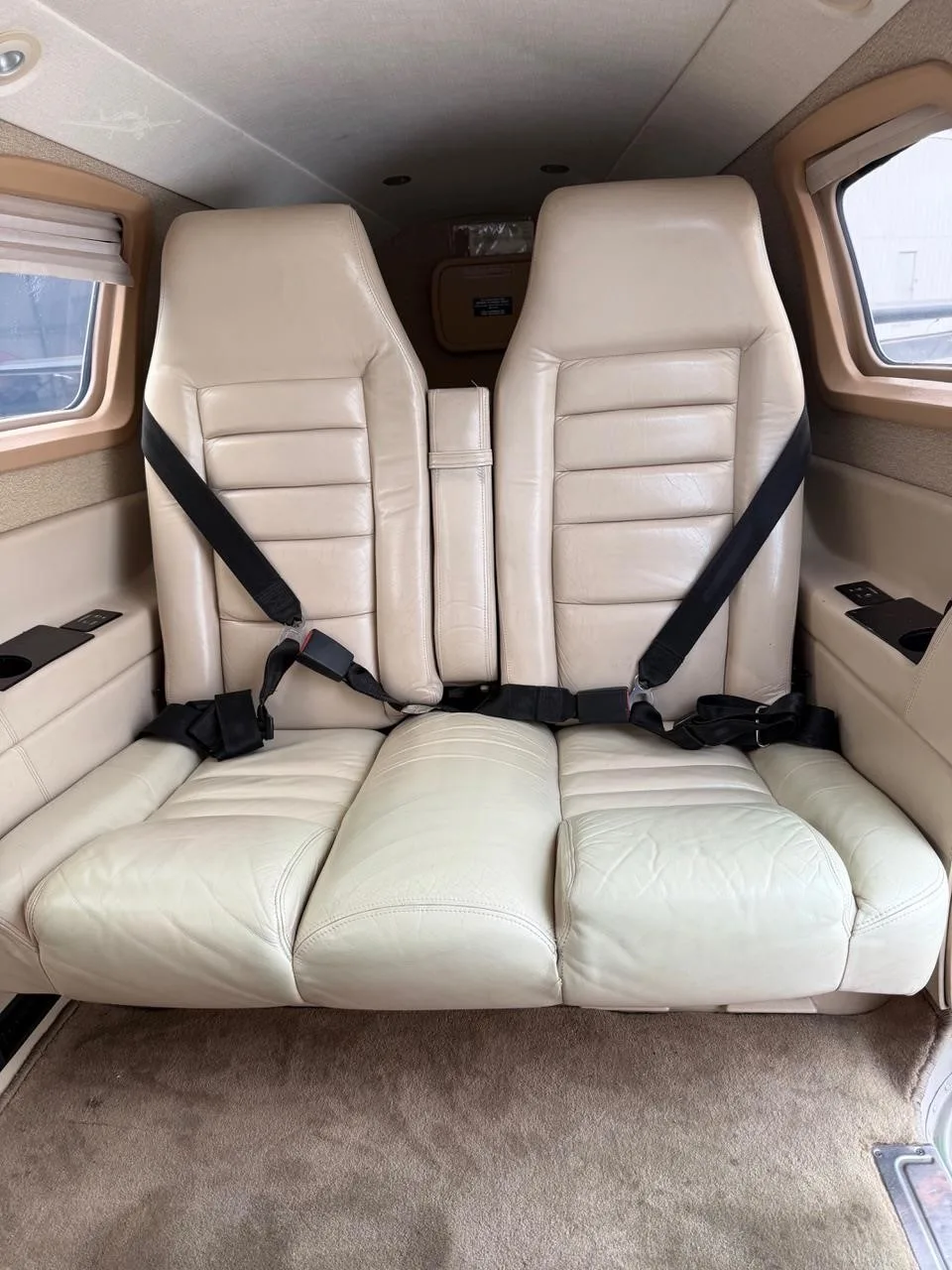 Cabin interior of a 2002 PIPER MALIBU MIRAGE.