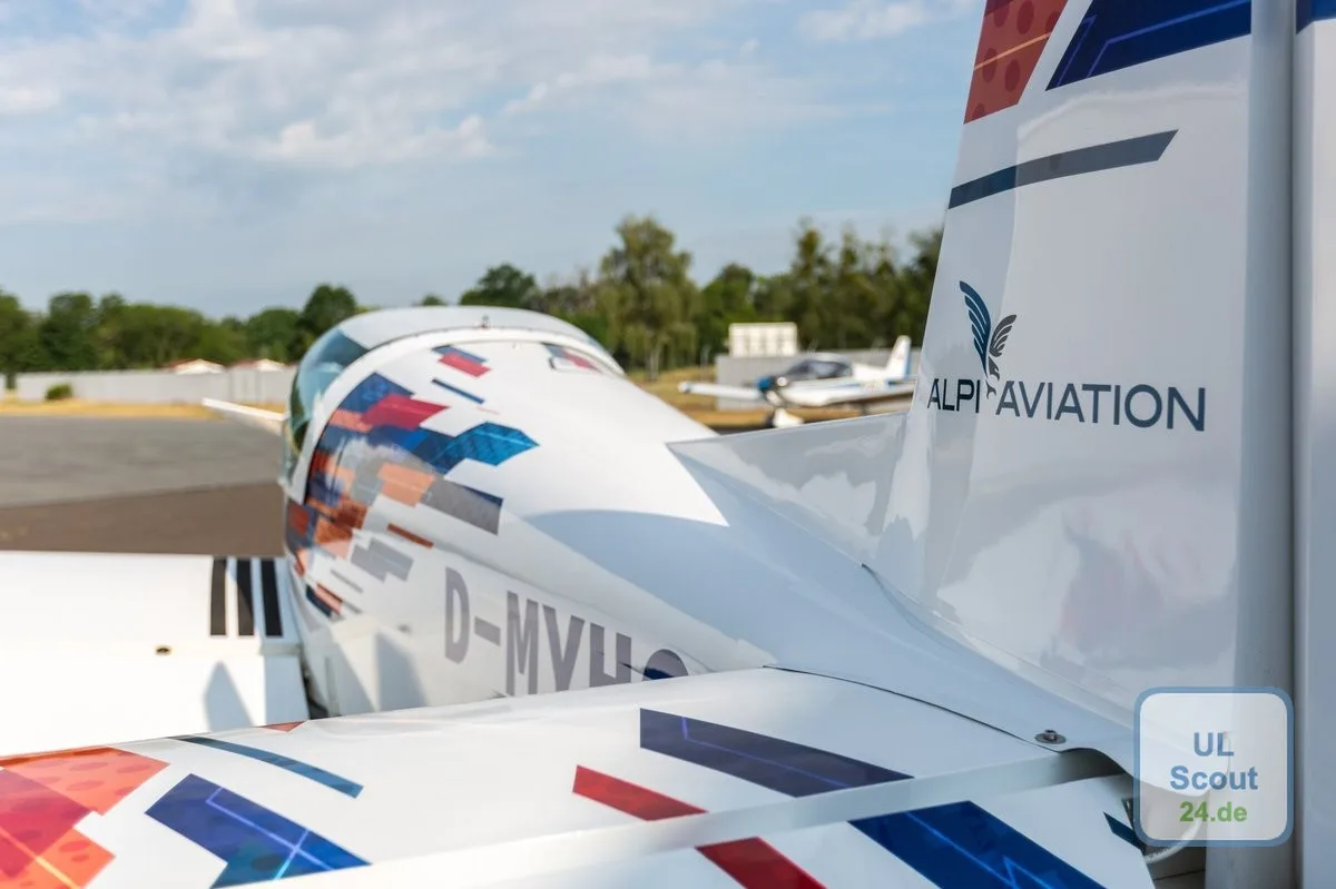 Exterior view of a 2020 Alpi Aviation Pioneer 200, D-MYHG.