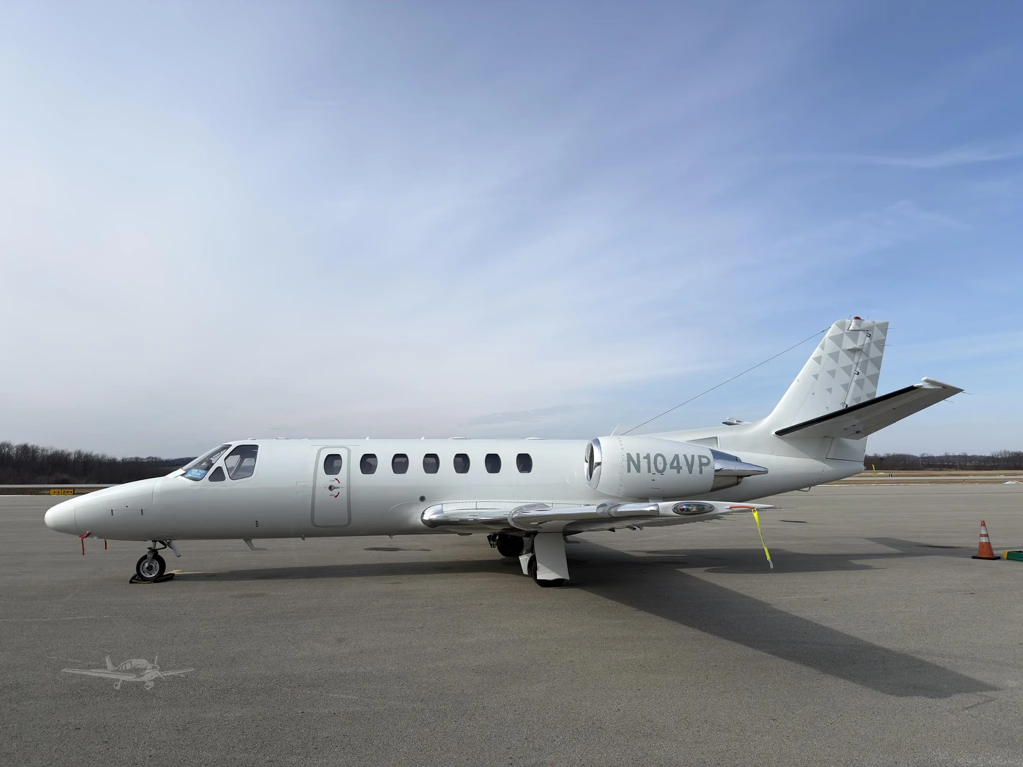 Exterior view of a 2002 CESSNA CITATION ENCORE.