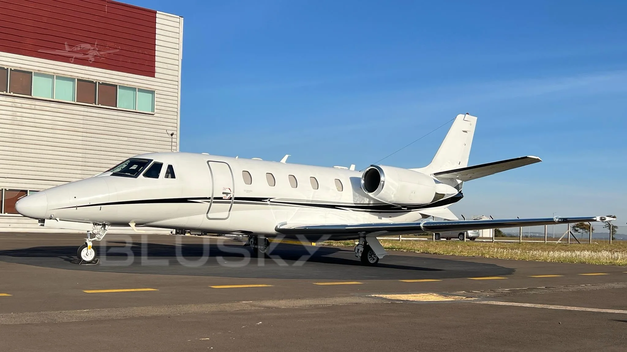 Exterior view of a 2021 CESSNA CITATION XLS+.