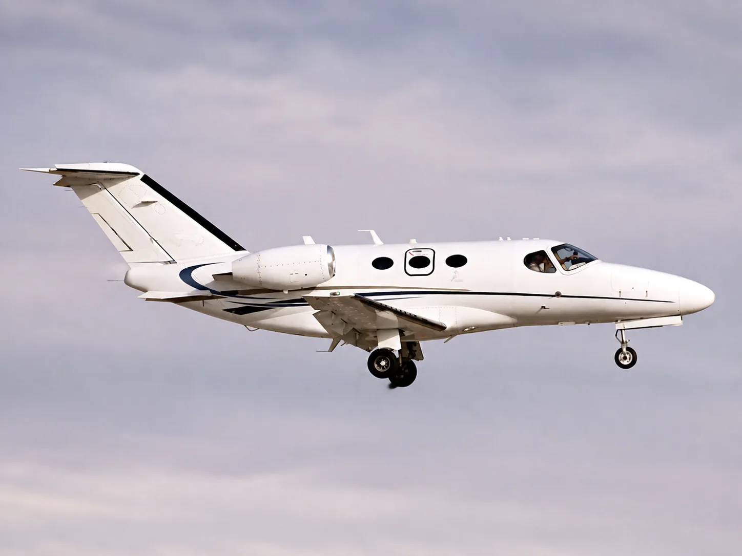 Exterior view of a 2008 Cessna Citation 510 Mustang.
